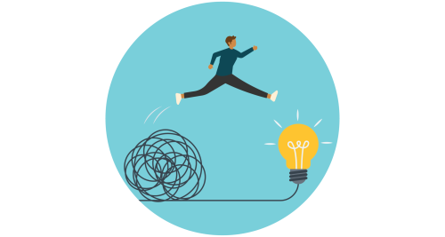 Overcoming challenge.