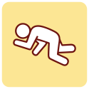 Person is passed out.