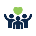 Community care icon.