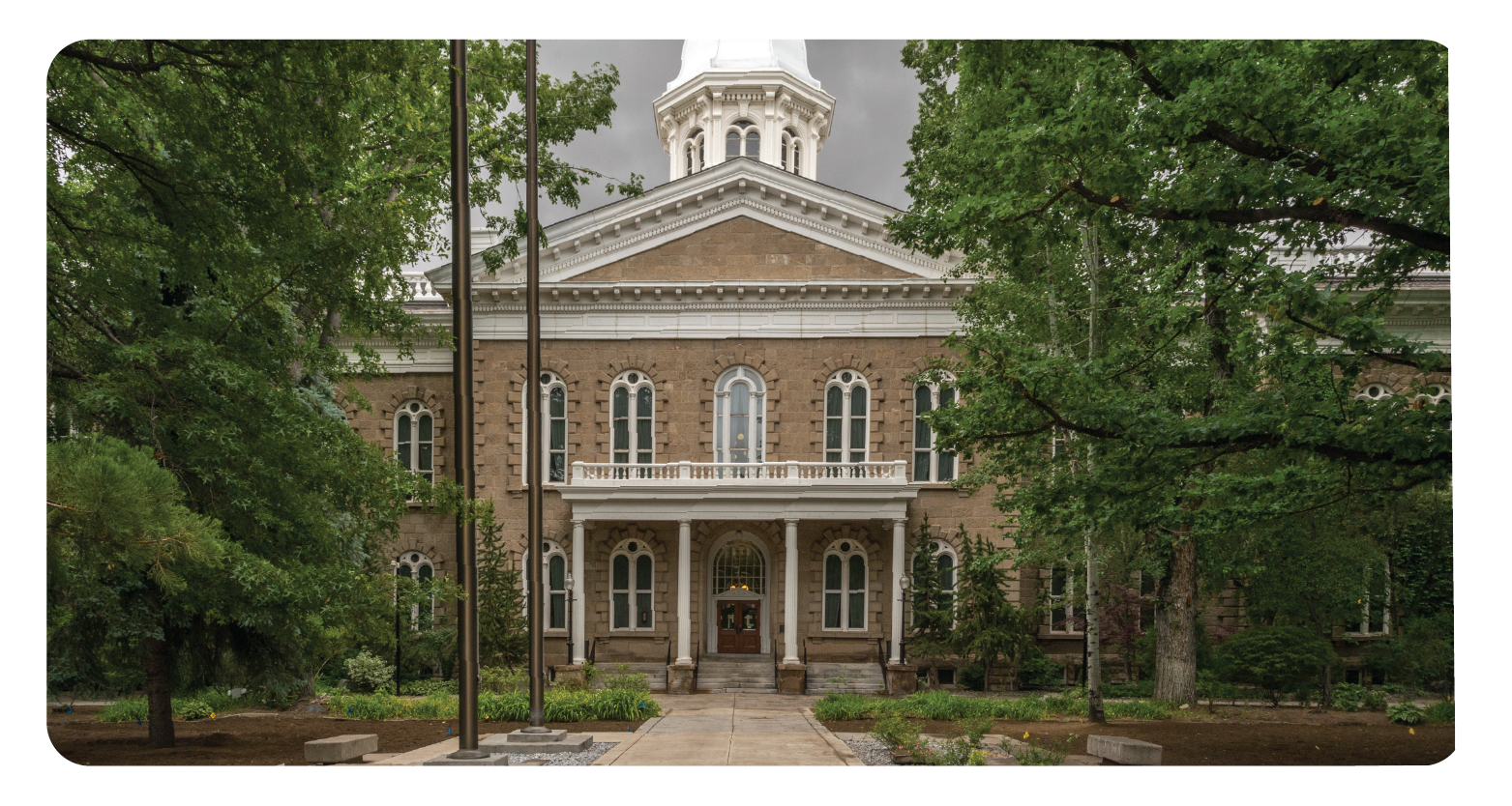 Nevada state capitol building in Carson City Nevada.