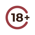 Eighteen plus icon.