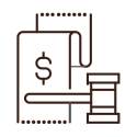 Fine & fees icon.